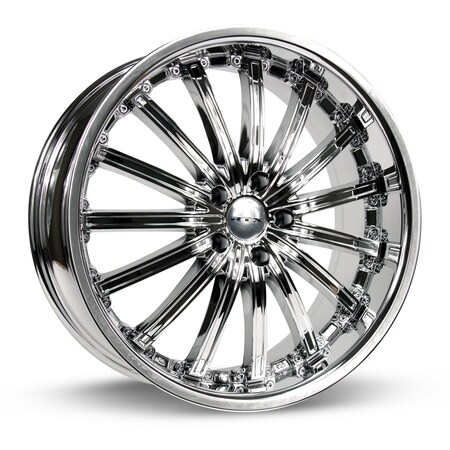 Rtx Alloy Wheel, Elite 20x8.5 5x114.3 ET38 CB73.1 PVD Chrome 081295